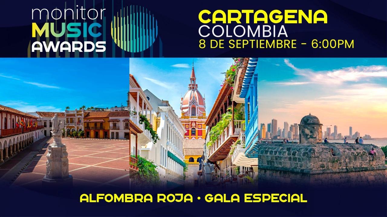 PREMIOS MONITOR LATINO EN VIVO CARTAGENA 2022