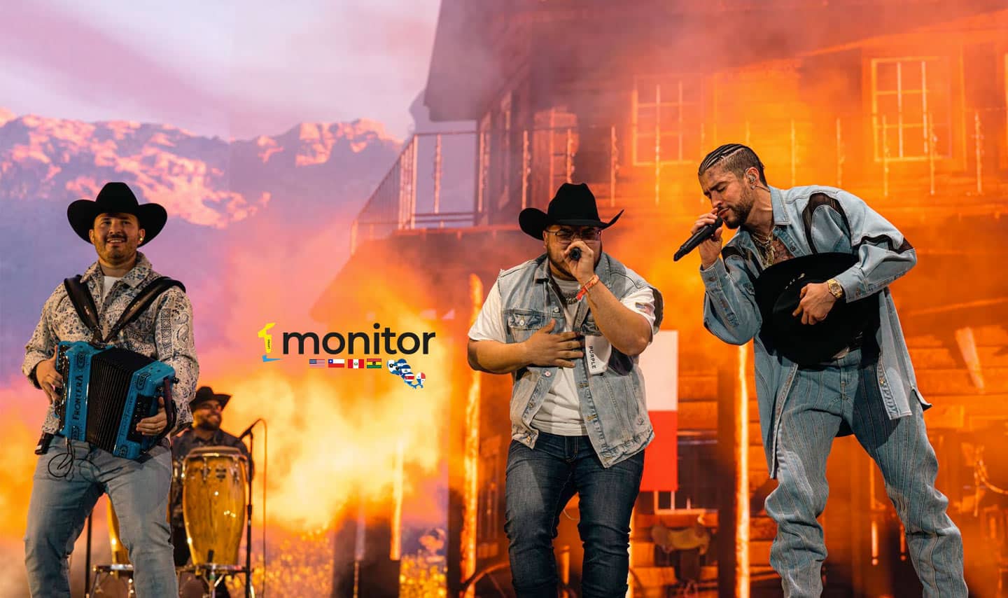 Continúa el liderazgo de Grupo Frontera y Bad Bunny en América Latina￼