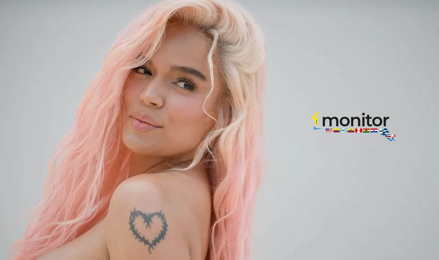 Karol G vuelve a apoderarse de los Hot Songs de monitorLATINO￼