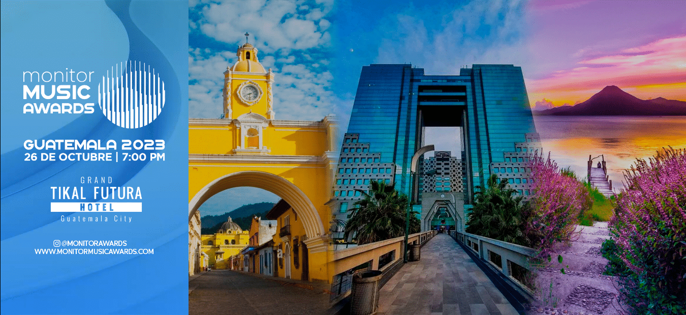 SINTONIZA LOS MONITOR MUSIC AWARDS GUATEMALA 2023