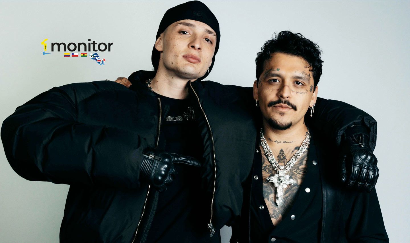 Un logro más para Peso Pluma: tiene 2 colaboraciones como Hot Songs en 8 países￼