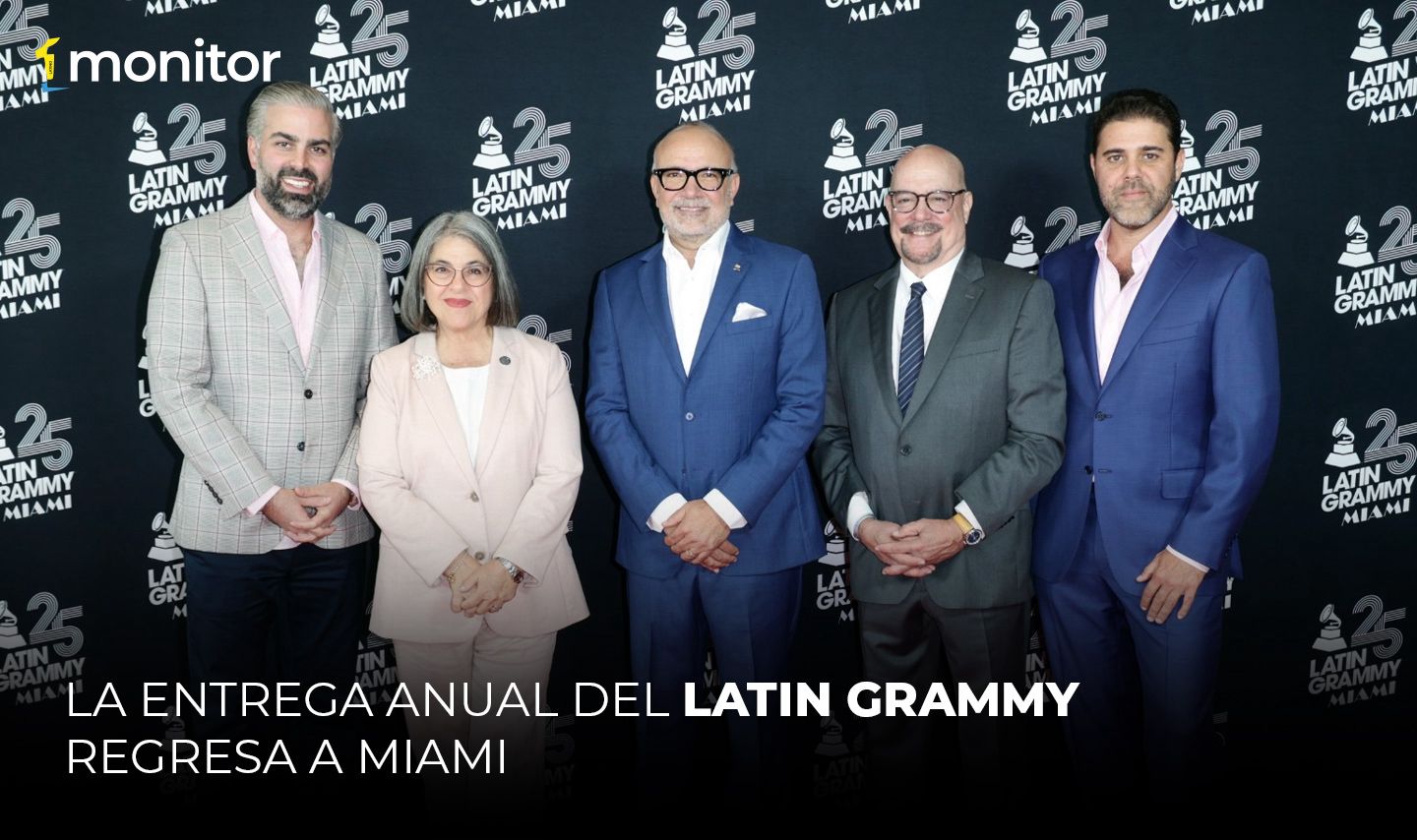 Anuncian fecha y sede de los Latin GRAMMY