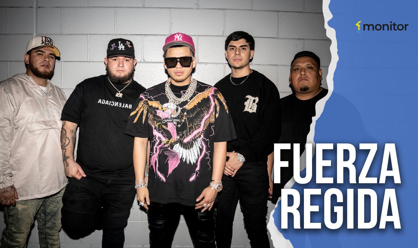Fuerza Regida acapara el Top 5 Digital Popular