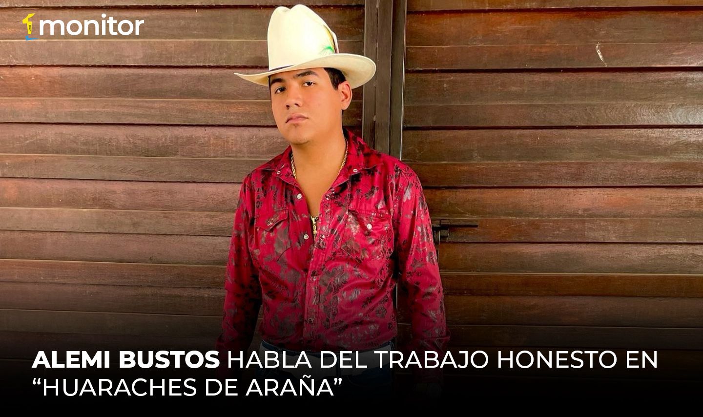 El orgullo de ser de rancho es el tema que Alemi trata en “Huaraches de Araña”