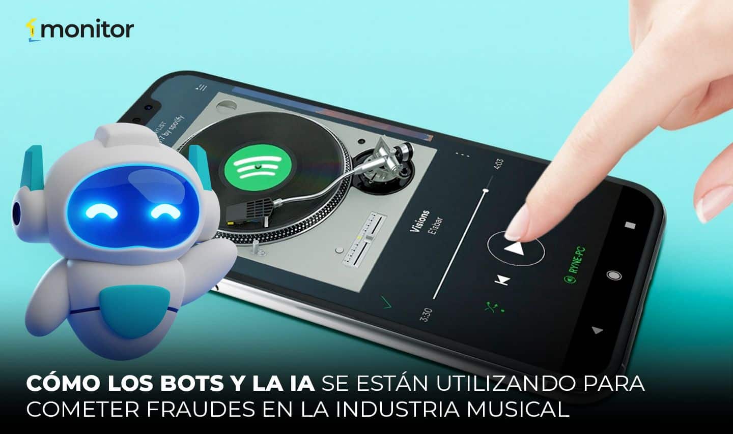 Bots y cuentas falsas, una nueva forma de recaudar regalías fraudulentas