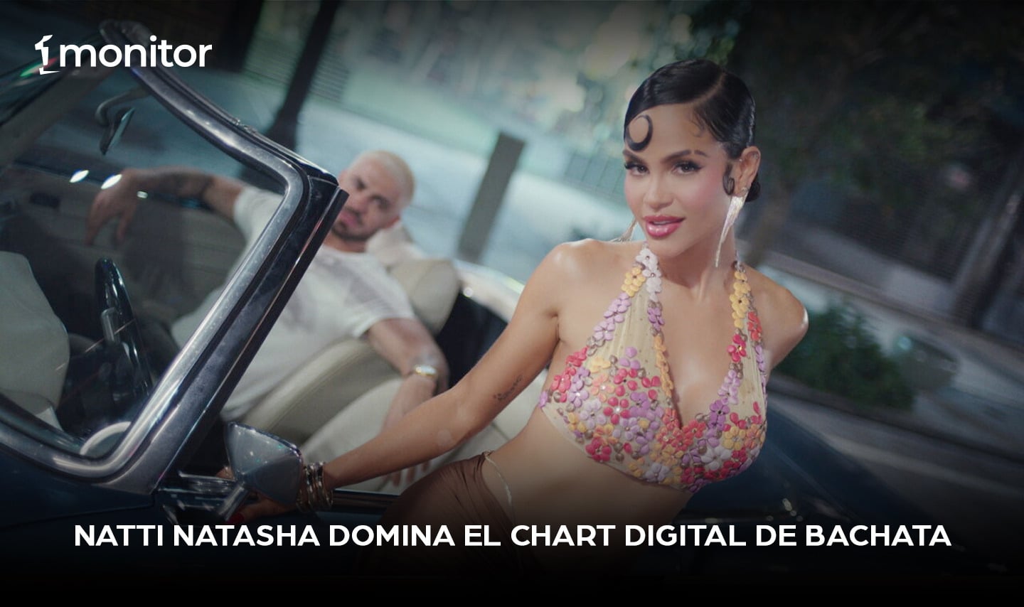 Natti Natasha domina el Chart Digital de Bachata￼