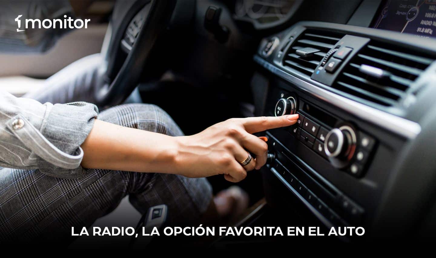 La radio, opción favorita en el auto