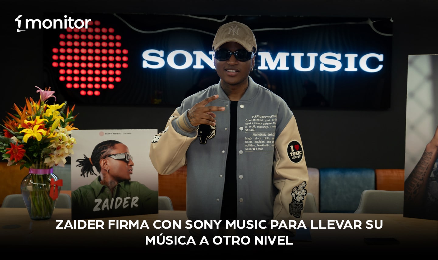 Zaider firma con Sony Music para llevar su música a otro nivel￼