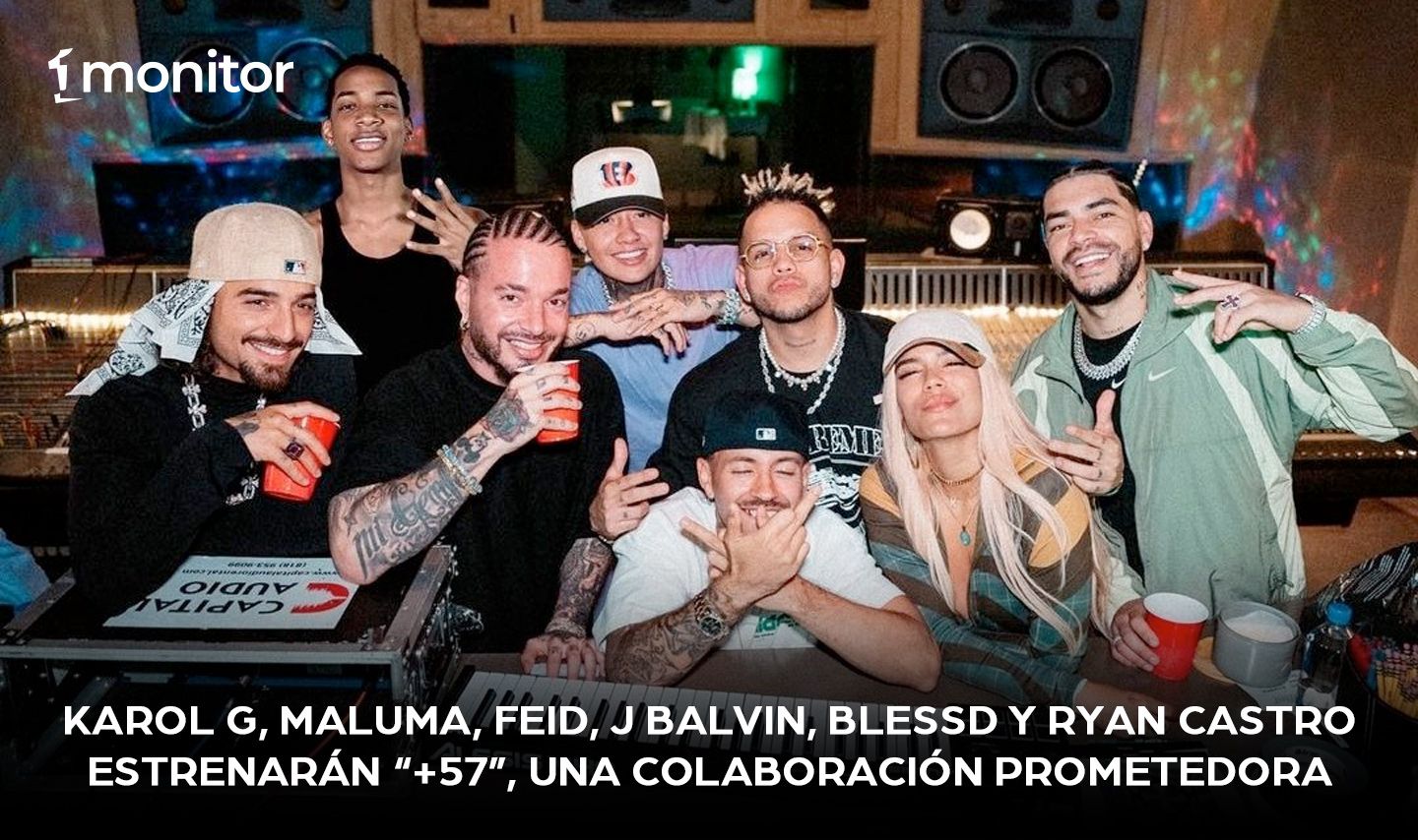 Los fanáticos de la música urbana esperan ansiosamente la colaboración histórica “+57”