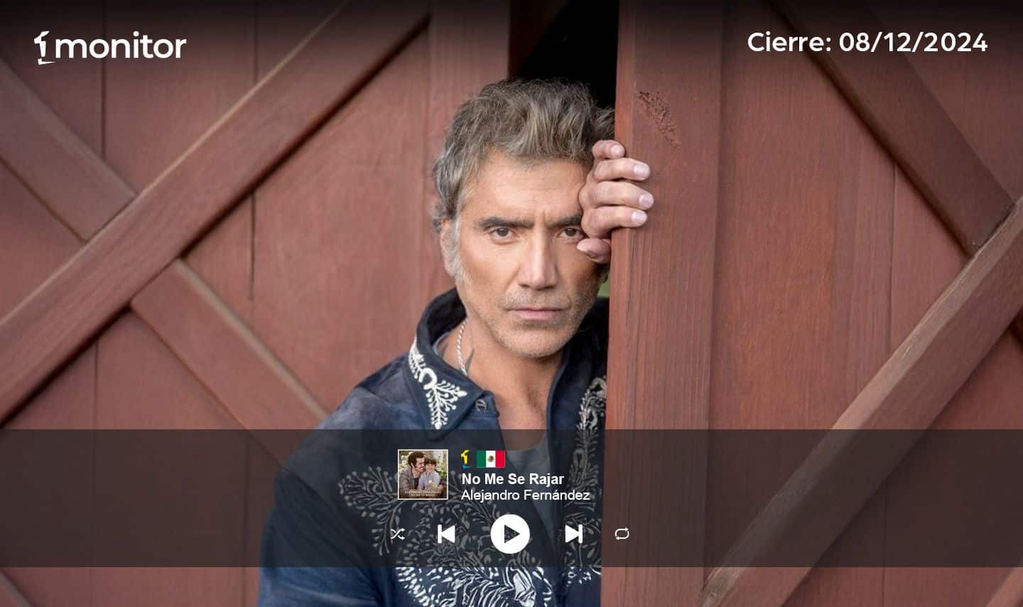 Alejandro Fernández regresa a Los #1 con “No Me Sé Rajar”￼