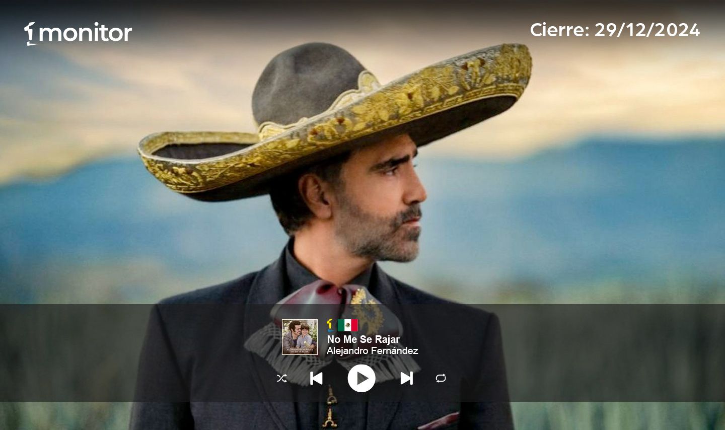 Alejandro Fernandez cierra el 2024 como #1