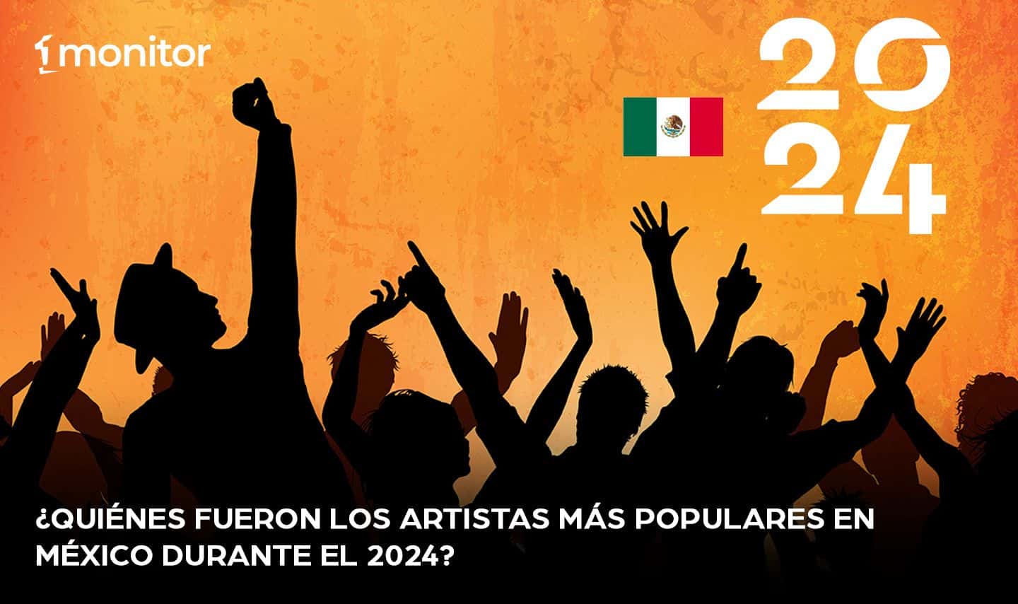 ¿Quiénes fueron los artistas más populares en México durante el 2024?￼