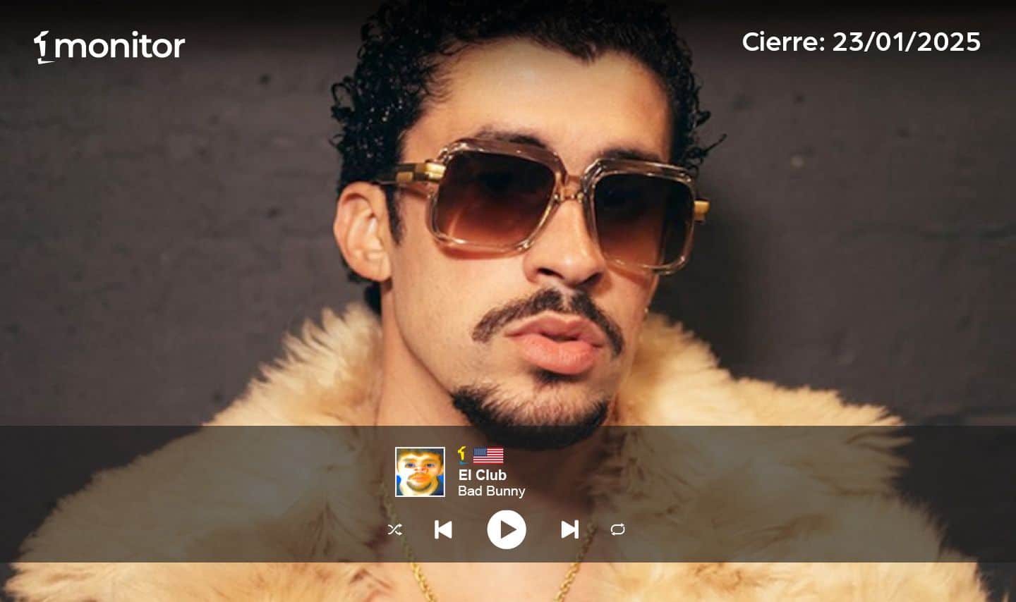 Bad Bunny es #1 en USA con “El Club”￼