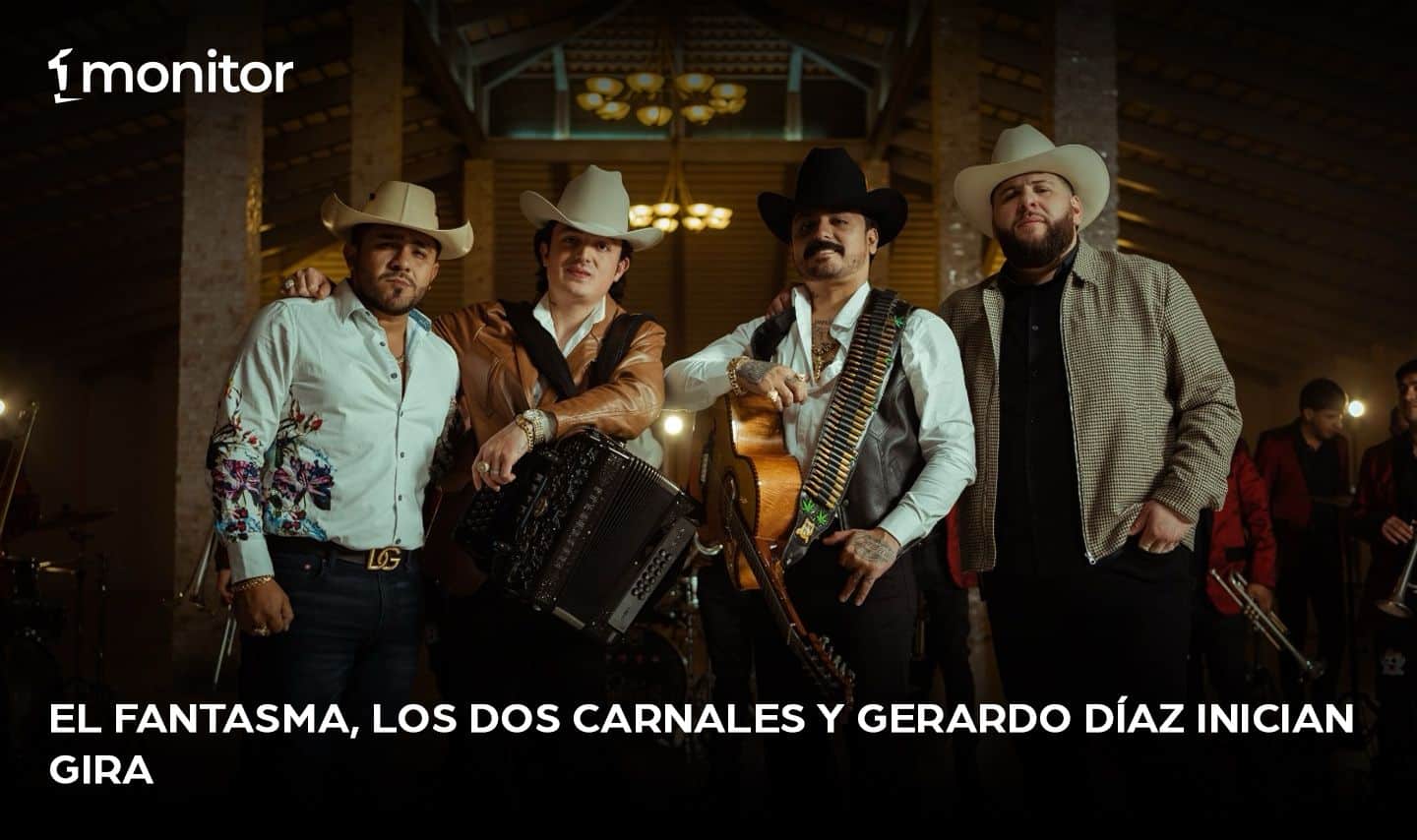 El Fantasma, Los Dos Carnales y Gerardo Díaz se unen en la gira «Entre Hierba, Polvo y Plomo»￼