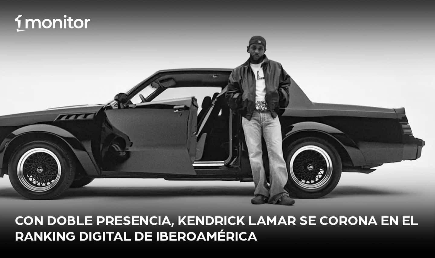 Kendrick Lamar se corona en el ranking digital