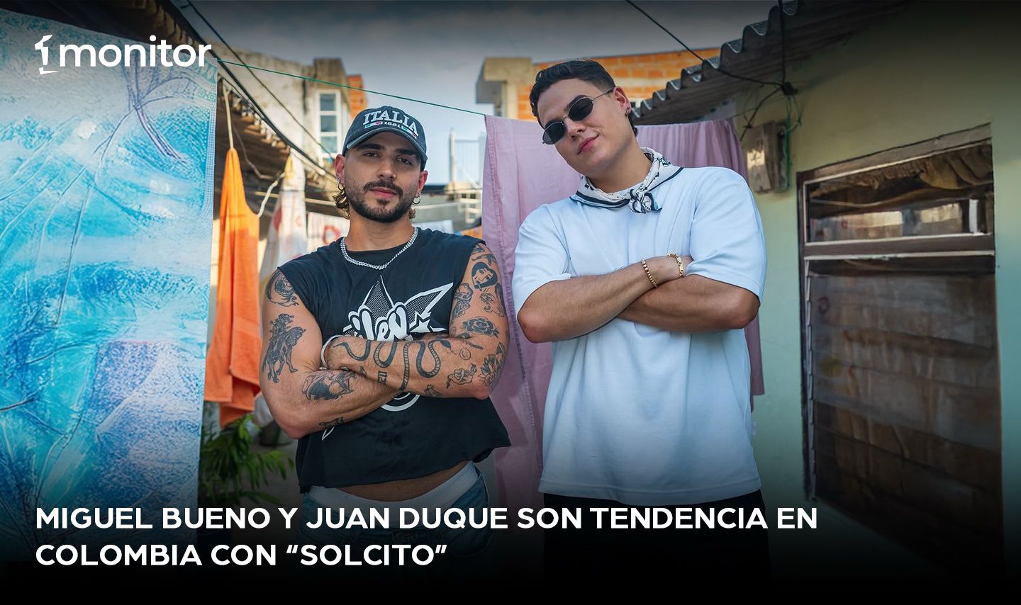Miguel Bueno y Juan Duque son tendencia en Colombia con “Solcito”￼