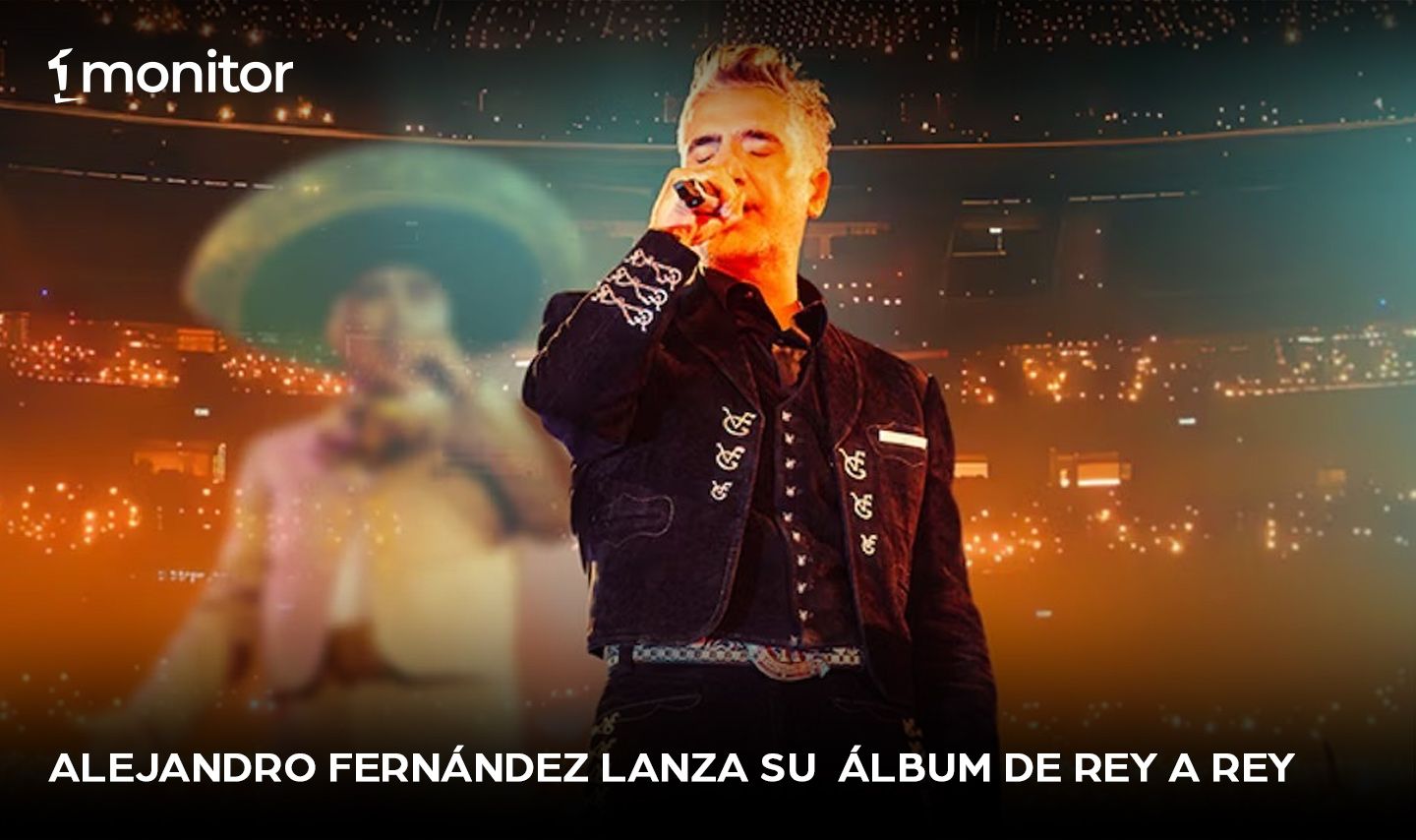 Alejandro Fernández lanza su álbum De Rey a Rey, un homenaje a su padre desde la Plaza de Toros México