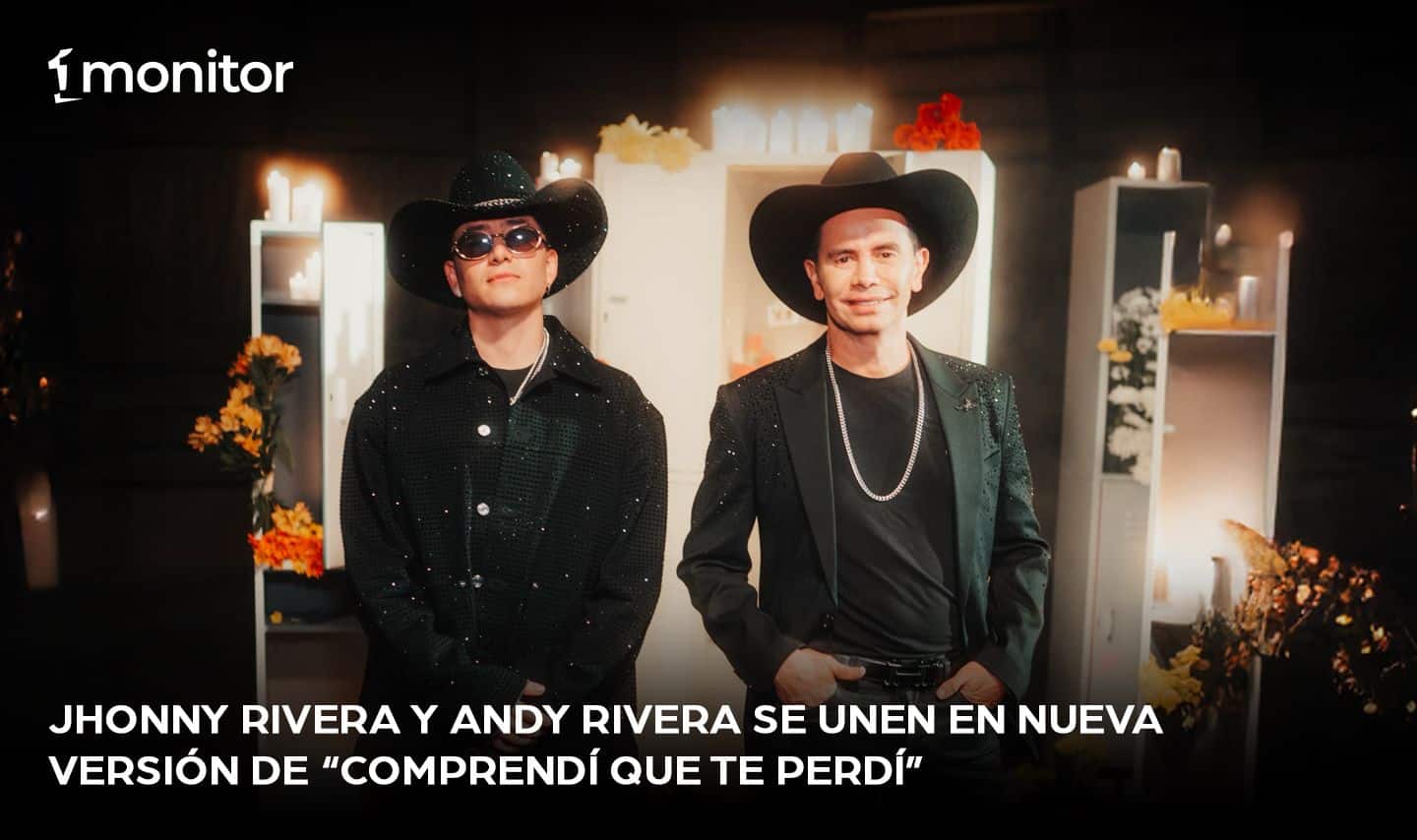 Jhonny Rivera y Andy Rivera se unen en una nueva versión de «Comprendí que Te Perdí»