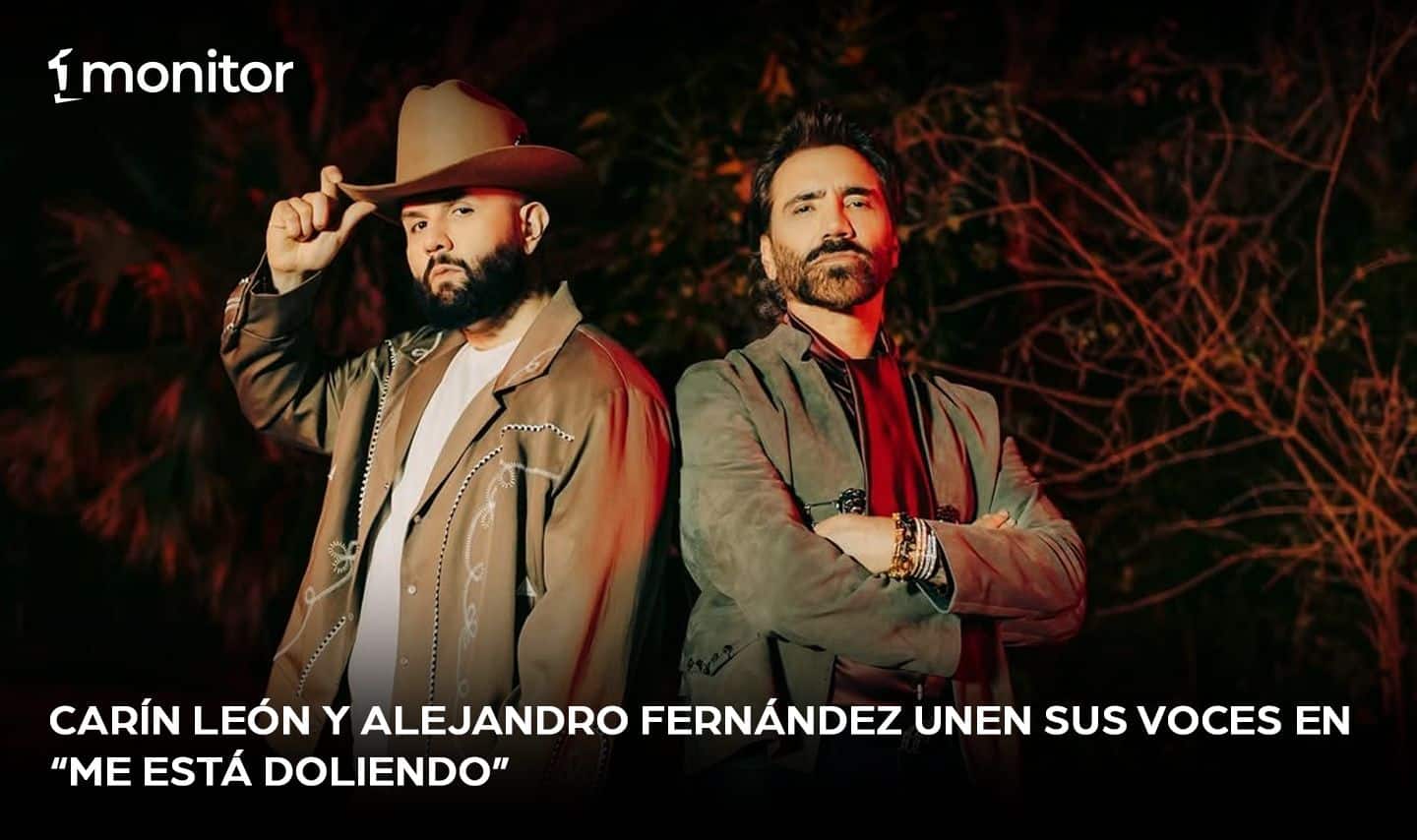 Carin Leon y Alejandro Fernández unen sus voces en «Me Está Doliendo»