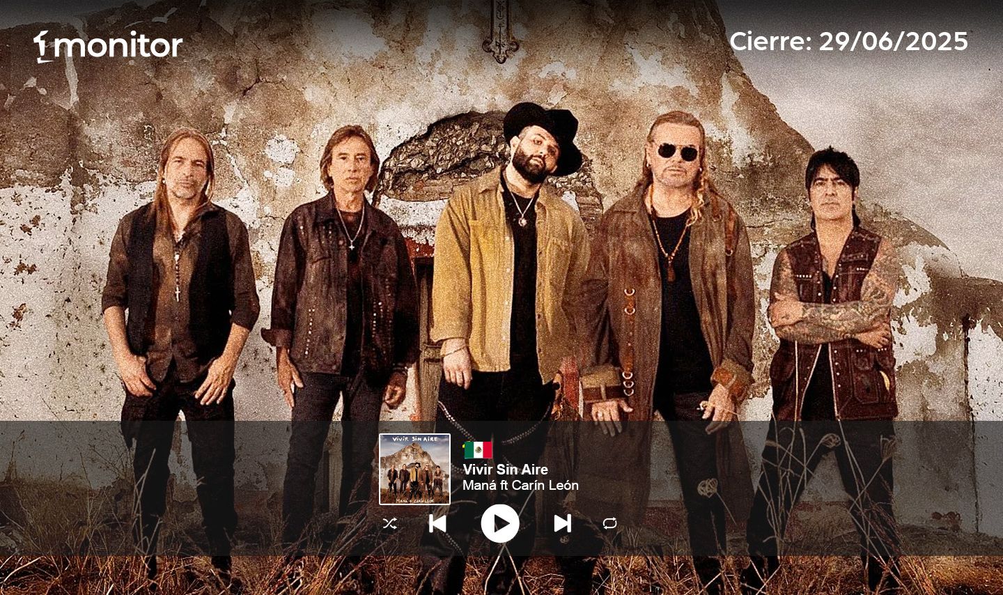 Maná y Carin León son #1 en México, esta vez reinventando “Vivir sin Aire”￼