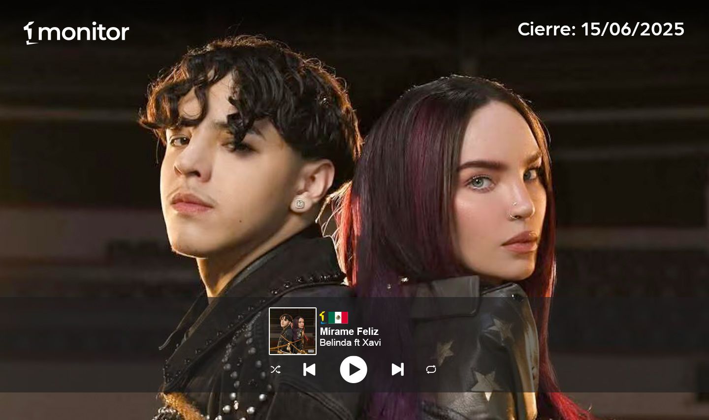 Belinda y Xavi Conquistan México: «Mírame Feliz» se Vuelve #1￼