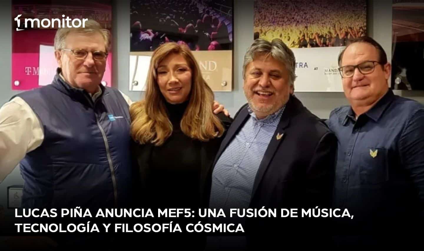 Lucas Piña Anuncia MEF5: Una Fusión de Música, Tecnología y Filosofía Cósmica￼