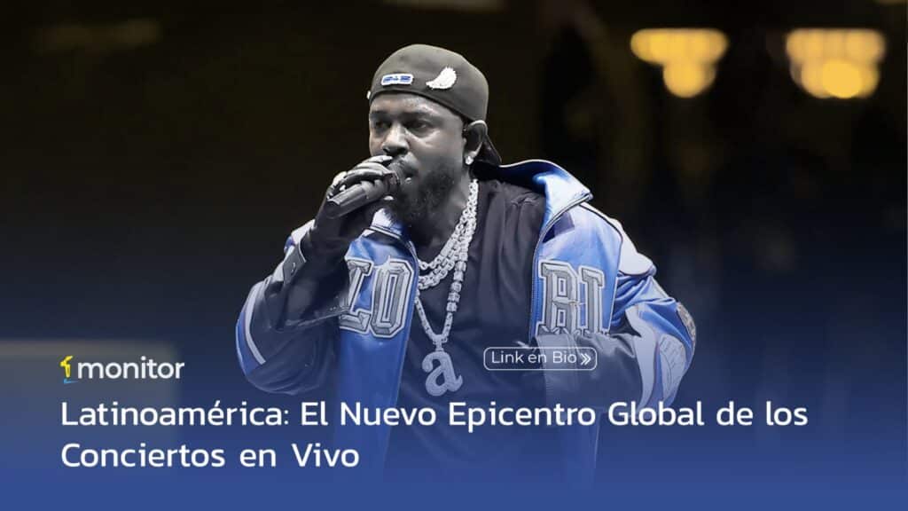 Conciertos en vivo en Latinoamérica se consolidan como epicentro global con shows de artistas como Kendrick Lamar en la CDMX.
