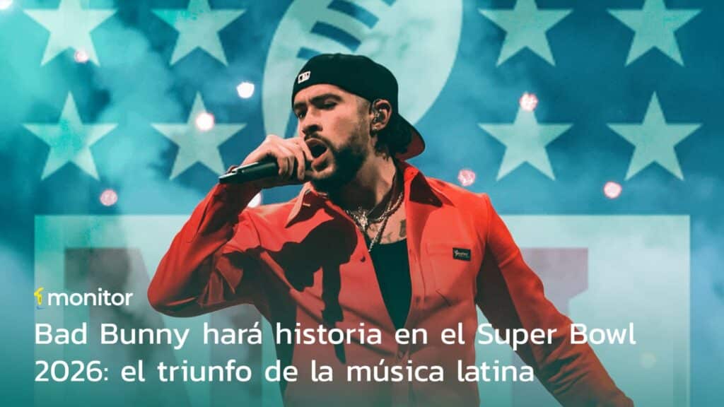 Bad Bunny confirmado como artista principal del medio tiempo del Super Bowl LX 2026
