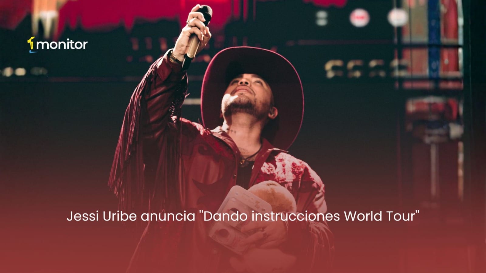 Jessi Uribe anuncia »Dando instrucciones World Tour»