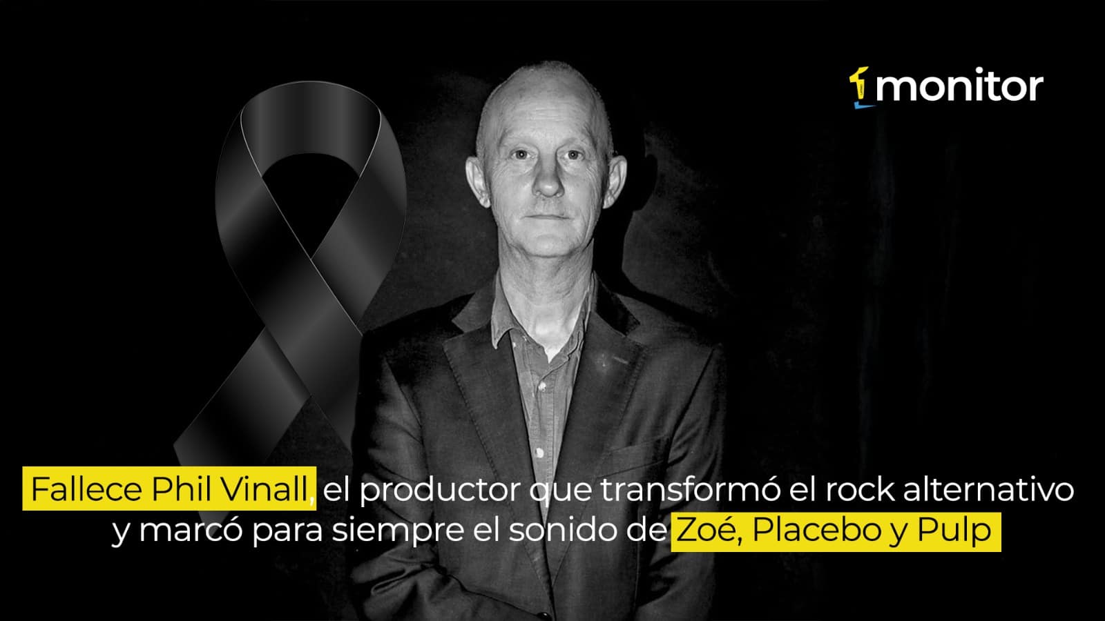 Fallece Phil Vinall, el productor que transformó el rock alternativo y marcó para siempre el sonido de Zoé, Placebo y Pulp