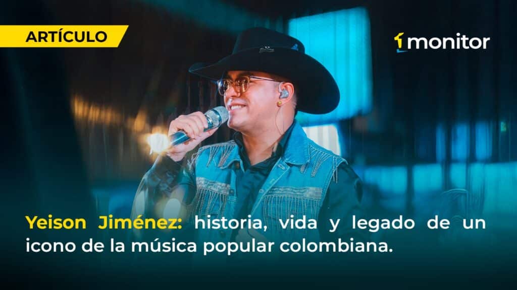 Yeison Jiménez, cantante de música popular colombiana, referente del género y figura clave de la industria latina