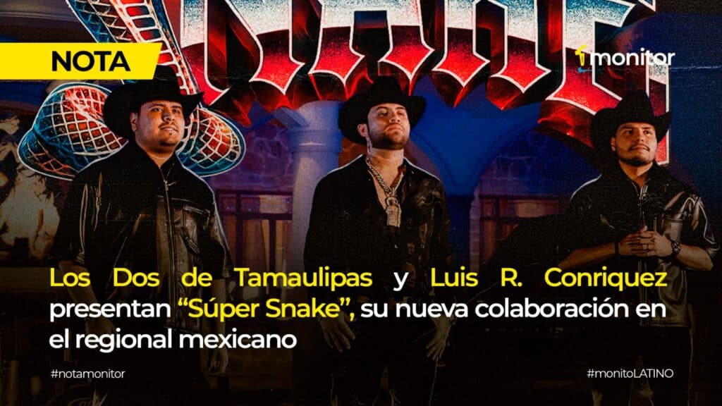 Los Dos de Tamaulipas y Luis R. Conriquez en grabación de “Súper Snake” en Zapopan
