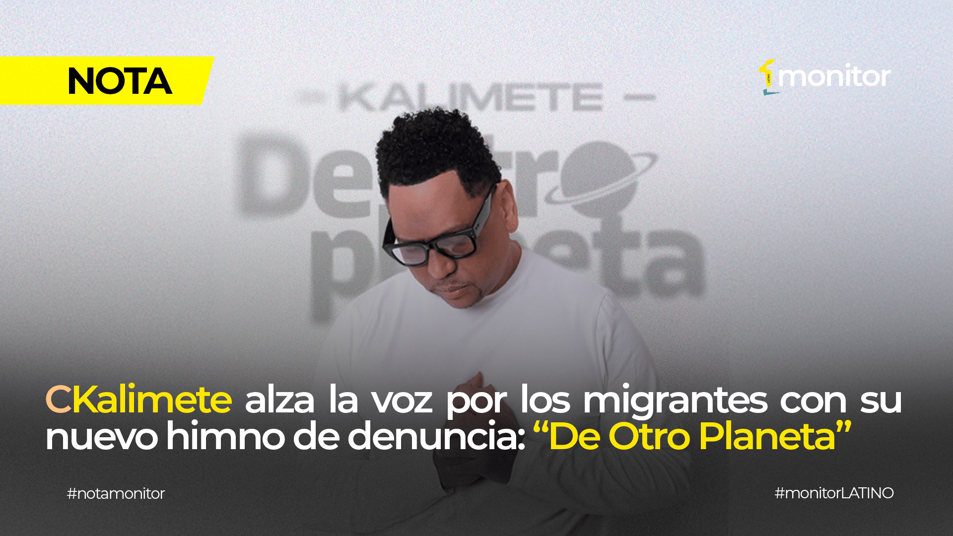 Kalimete alza la voz por los migrantes con su nuevo himno de denuncia: “De Otro Planeta”