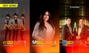 Los Alameños de la Sierra, Banda Los Recoditos y Arelys Henao destacados en el HotSong semanal de monitorLATINO