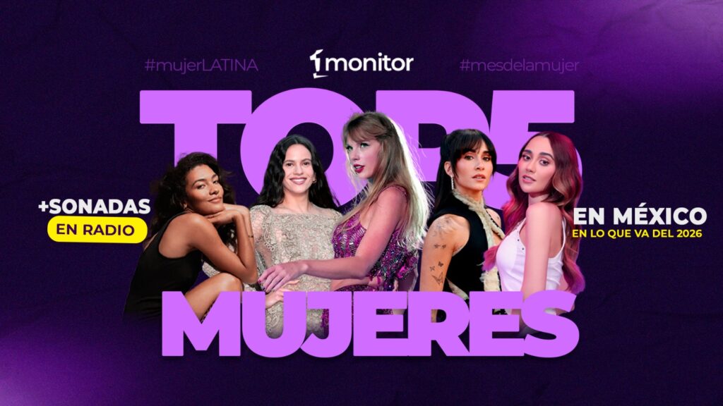 rtistas femeninas más escuchadas en México 2026 Taylor Swift Aitana Rosalía Olivia Dean Carolina Ross