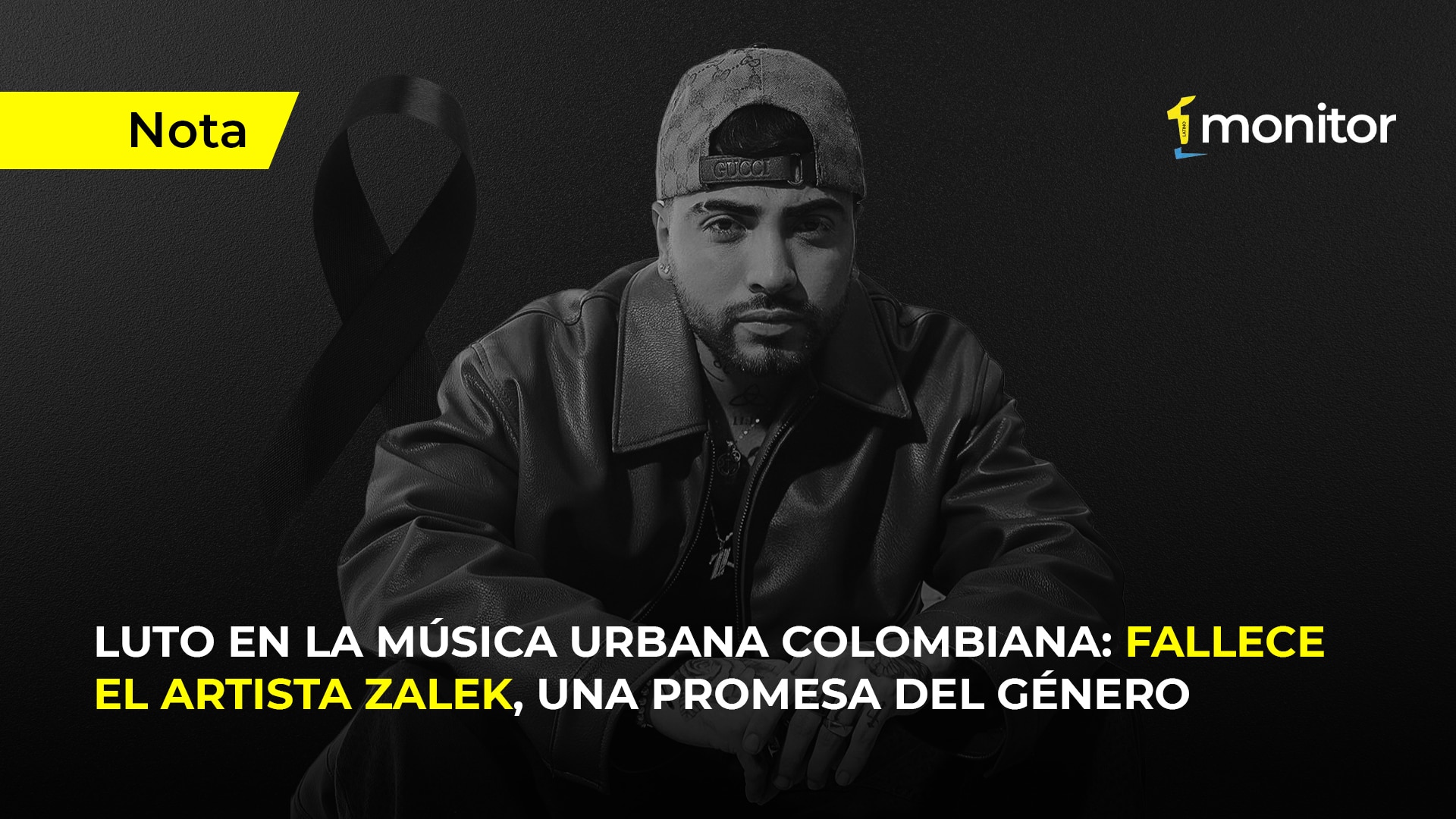 Luto en la música urbana colombiana: fallece el artista Zalek, una promesa del género