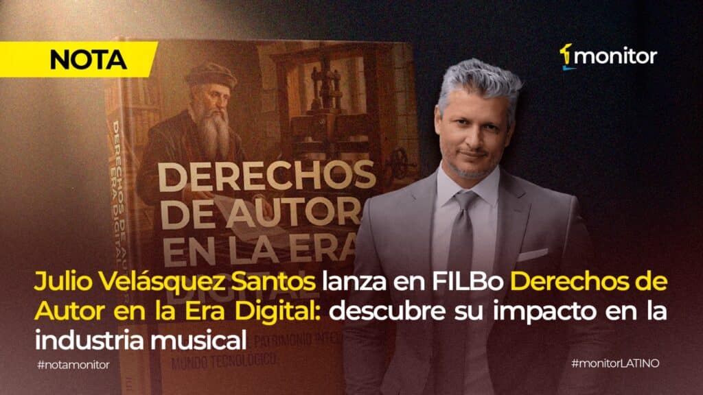 Julio Velásquez Santos presenta Derechos de Autor en la Era Digital en FILBo 2026.