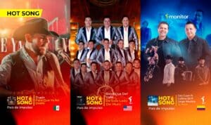 Duelo, Banda La del Valle y Josi Cuen ft. Calibre 50 ft. Jorge Medina destacan en HotSongs de monitorLATINO abril 2026.