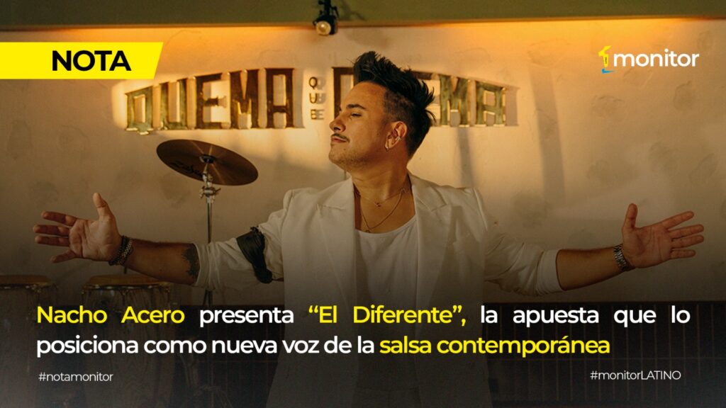 : Nacho Acero presenta El Diferente, su nuevo álbum de salsa contemporánea