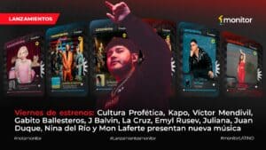 Viernes de estrenos musicales junio 2026