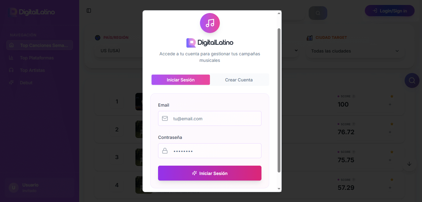 Score Digital - Anal&iacute;tica