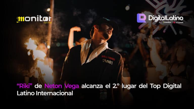 “Riki” de Neton Vega alcanza el 2.º lugar del Top Digital Latino Internacional