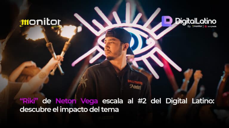 “Riki” de Neton Vega escala el #2 de Digital Latino: descubre el impacto del tema