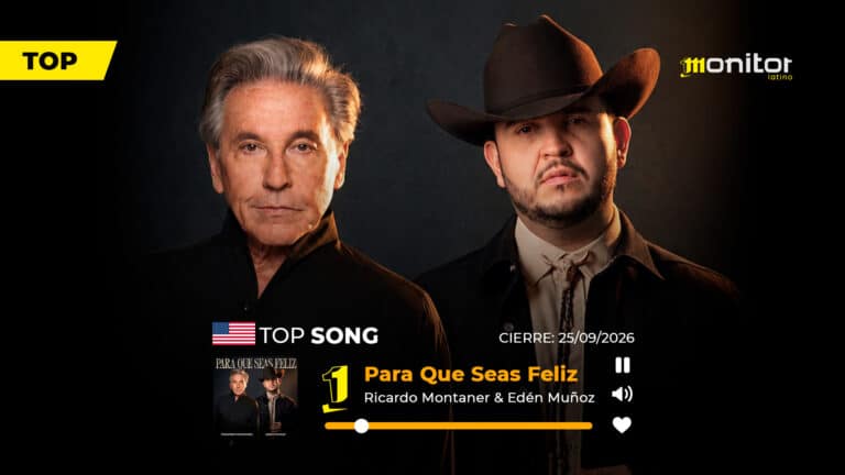 Ricardo Montaner y Edén Muñoz conquistan el #1 en USA con “Para Que Seas Feliz”: un éxito que conecta la balada con el regional mexicano