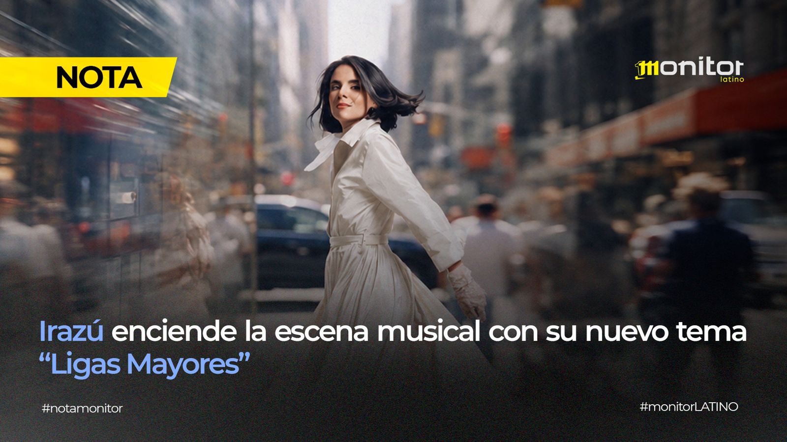 Irazú enciende la escena musical con su nuevo tema “Ligas Mayores”