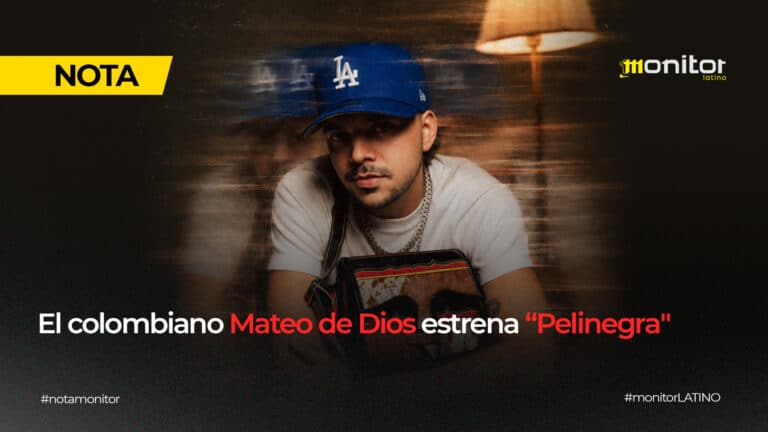 El colombiano Mateo De Dios estrena “Pelinegra”