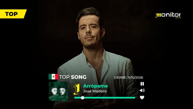 José Madero conquista el #1 en México con “Arrópame” y los éxitos latinos lideran la semana